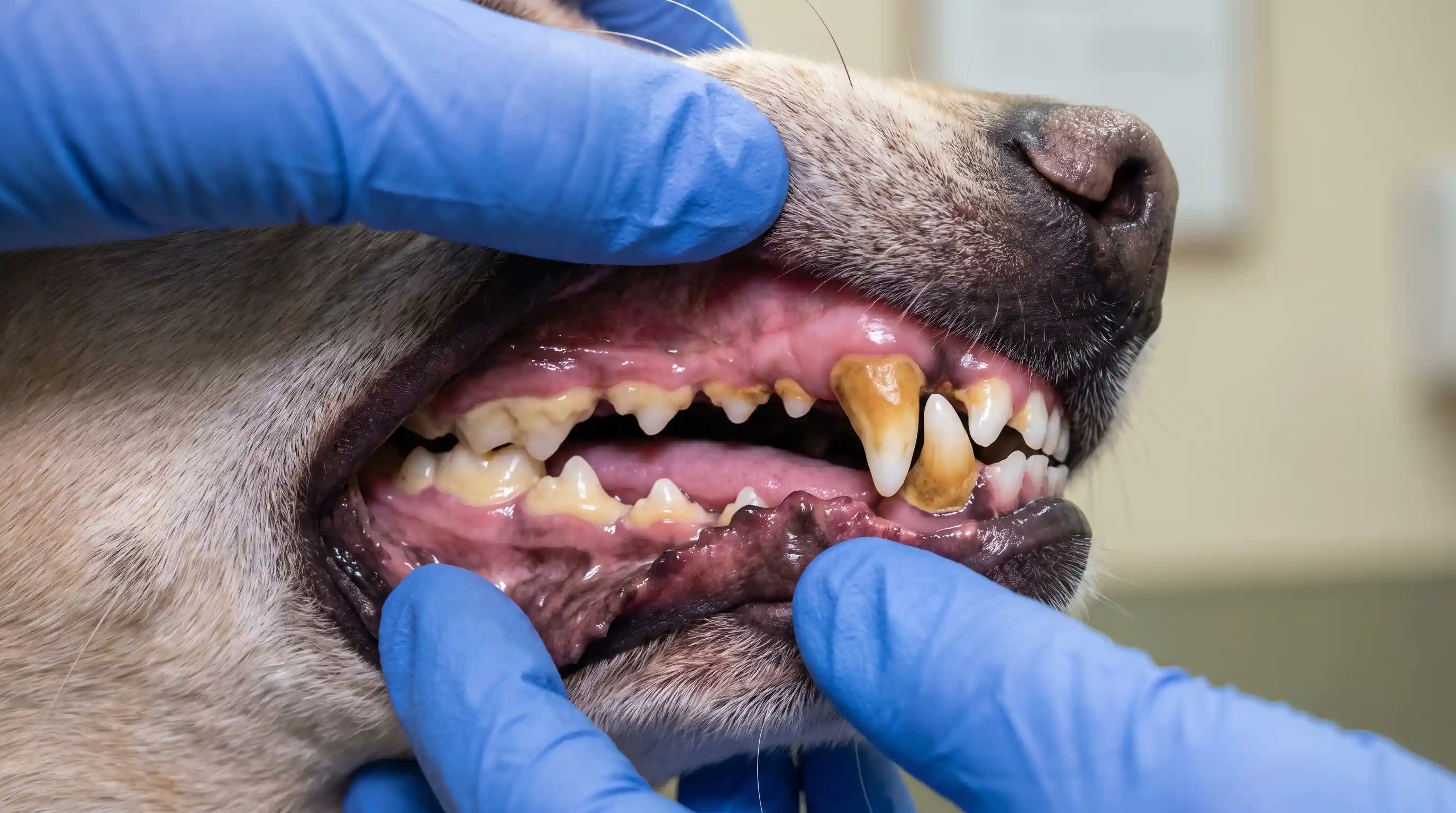 Dog Plaque vs. Tartar Breakdown - Key differences between soft plaque biofilm and hardened tartar on dog teeth